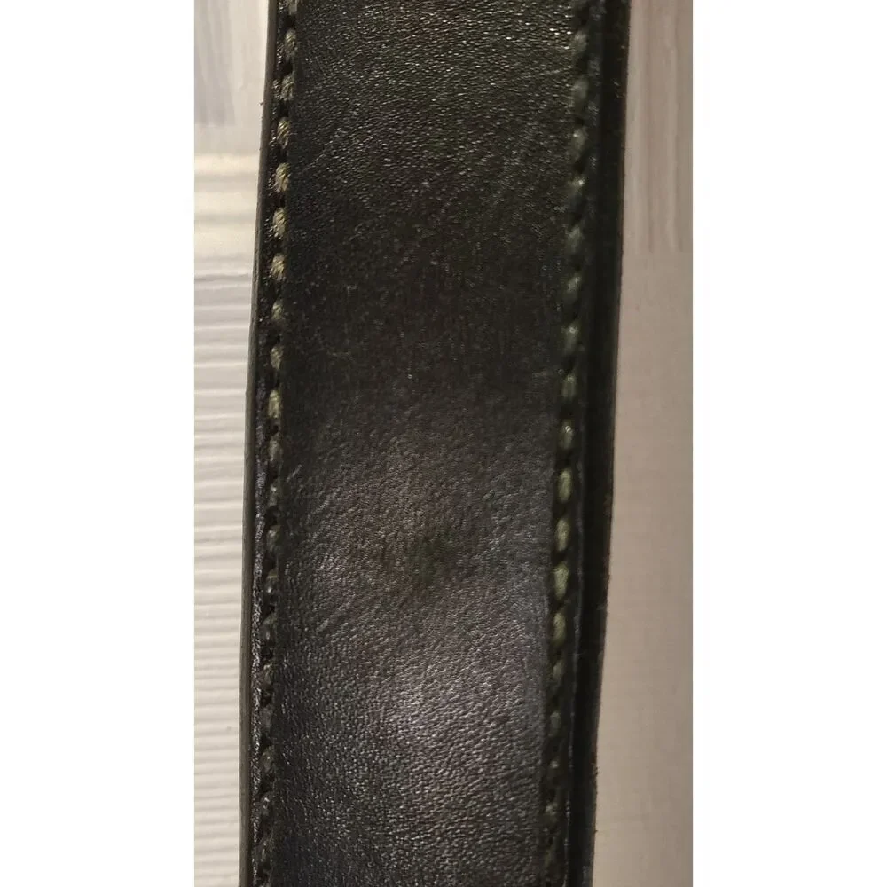 Black‎ Leather Belt 42